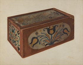 Pennsylvania German Candle Box. Creator: Rolland Livingstone.