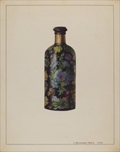 Decorated Bottle, 1937. Creator: J. Howard Iams.