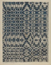 Coverlet, c. 1938. Creator: Magnus S. Fossum.