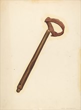 Branding Iron, c. 1939. Creator: Fred Hassebrock.