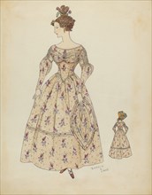 Dress, c. 1940. Creator: Rosalia Lane.