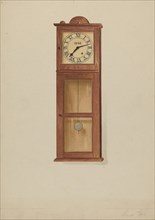 Shaker Wall Clock, 1936. Creator: Anne Ger.