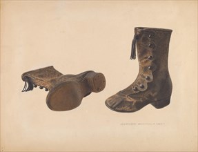 Child's Shoe, 1940. Creator: Alexander Anderson.