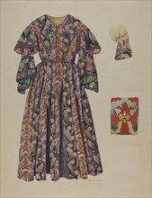 Pa. German Dress, 1935/1942. Creator: Betty Jacob.