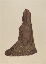 Dress, 1935/1942. Creator: Irene Lawson.