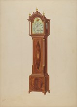 Tall Clock, c. 1938. Creator: Arthur Johnson.
