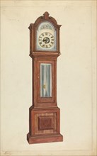 Clock, c. 1935. Creator: Nicholas Gorid.
