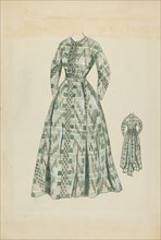 Woman's Dress, c. 1936. Creator: Rosalia Lane.