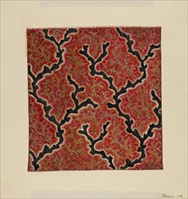 Printed Calico, 1938. Creator: Marie Lutrell.