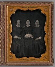 Untitled (Portrait of Three Women), 1855. Creator: Albert George Park.