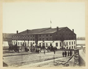 Libby Prison, Richmond, Virginia, April 1864. Creator: Alexander Gardner.