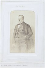 Camillo Benso, Count of Cavour, 1860-69. Creator: Alfred Chardon.