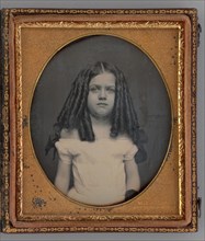 Untitled (Portrait of a Girl), 1855. Creators: Marcus Aurelius Root, S. Root.