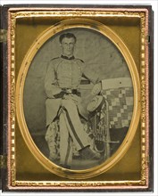 Untitled (Confederate Officer), 1860s. Creator: Unknown.