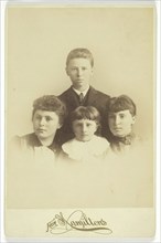 Untitled (Portrait of Four Children), 1850/1899. Creator: Unknown.