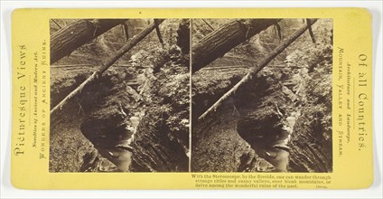Mountain, Valley and Stream [waterfall], 1875/99.  Creator: Unknown.