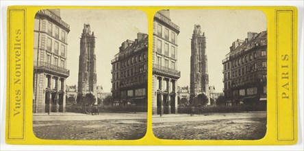 Paris, Tour St. Jacques, 1850/1880. Creator: Unknown.