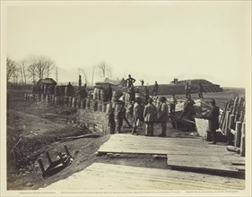 Fortifications at Manassas, March 1862. Creators: Barnard & Gibson, George N. Barnard, James F. Gibson.