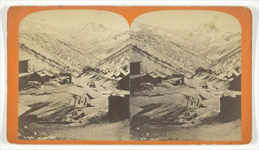 Bingham Canyon, Telegraph Mine, near Salt Lake Utah, late 19th century.  Creator: Charles William Carter.