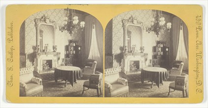 Green Room, White House, late 19th century. Creator: Charles. S. Cudlip.