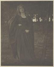 Untitled [woman in the woods], 1901/05.  Creator: Clarence H White.