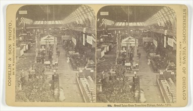 Grand Inter-State Exposition, Chicago, October 1873. Creator: Copelin & Son.