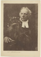 Dr. Chalmers, 1843/46, printed 1890/1900. Creators: David Octavius Hill, Robert Adamson, Hill & Adamson.