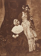 Mrs. Anne Rigby and Lady Elizabeth Eastlake, 1843/47, printed c. 1916. Creators: David Octavius Hill, Robert Adamson, Hill & Adamson.