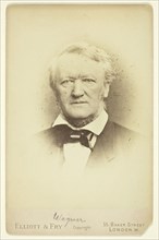 Portrait of Wagner, 1877. Creator: Elliott & Fry.