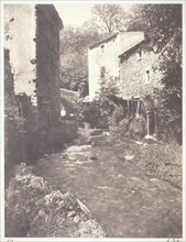Moulins a eau en Auvergne, 1852, printed 1978. Creator: Edouard Baldus.