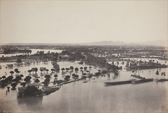 Avignon (Flood of 1856) (Avignon [Inondation de 1856]), 1856. Creator: Edouard Baldus.