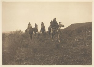Desert Rovers - Apache, 1903. Creator: Edward Sheriff Curtis.