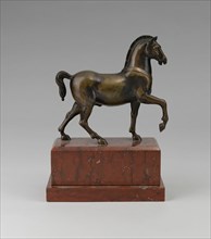Stallion (one of a pair), c. 1650. Creator: Unknown.