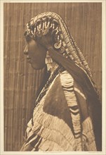Wishham Girl, Profile, 1910. Creator: Edward Sheriff Curtis.