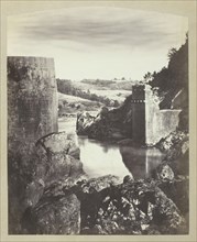 Landscape with Ruin, c. 1870. Creator: Félix Thiollier.