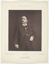 Hector Giacomelli (French painter, illustrator, and printmaker, 1822-1904), c. 1876. Creator: Ferdinand J. Mulnier.