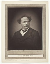 Alexandre Dumas, fils (French novelist and playwright, 1824-1895), 1875/76. Creator: Fontaine.