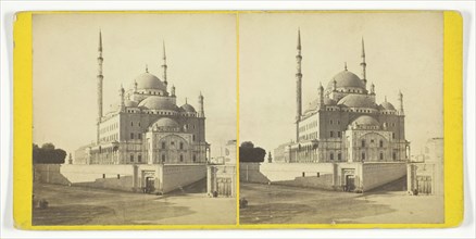 Egypt - Cairo, Mosque of Mahommed Ali, 1860/90. Creator: Frank Mason Good.
