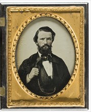Untitled [bearded man], 1856/79. Creator: G. W. Collins.