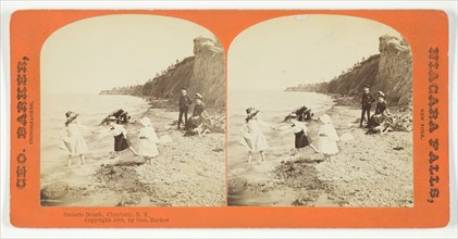 Ontario Beach, Charlotte, N.Y., 1888. Creator: George Barker.