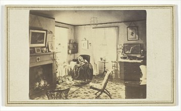 Untitled (Woman in Interior of House), 1846/99. Creator: J. C. Spooner.