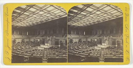 House of Representatives, late 19th century. Creator: J F Jarvis.