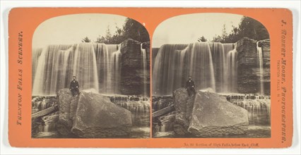 Section of High Falls. below East Cliff, late 19th century. Creator: J. Robert Moore.