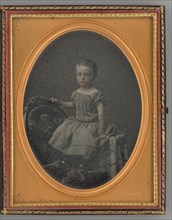 Untitled (Portrait of Child), 1855. Creator: Jeremiah Gurney.