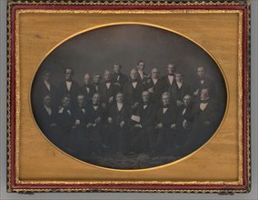 Untitled (Group Portrait of Men), 1852. Creator: John Adams Whipple.