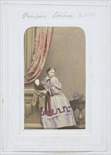 H.R.H. The Princess Louisa, 1861. Creator: John Jabez Edwin Mayall.