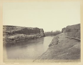 Dutch Gap Canal, James River, Virginia, March 1864. Creator: John Reekie.