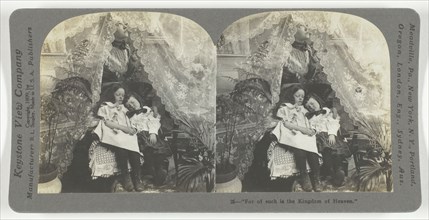 For of such is the Kingdom of Heaven, 1899. Creator: Keystone View Company.