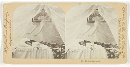 Her Guardian Angel, 1894. Creator: Keystone View Company.