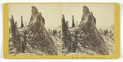 Cloud's Rest, Yosemite, Cal., 1855/75. Creators: Kilburn Brothers, BW Kilburn.